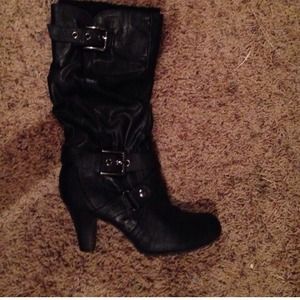 💛Guess black boots