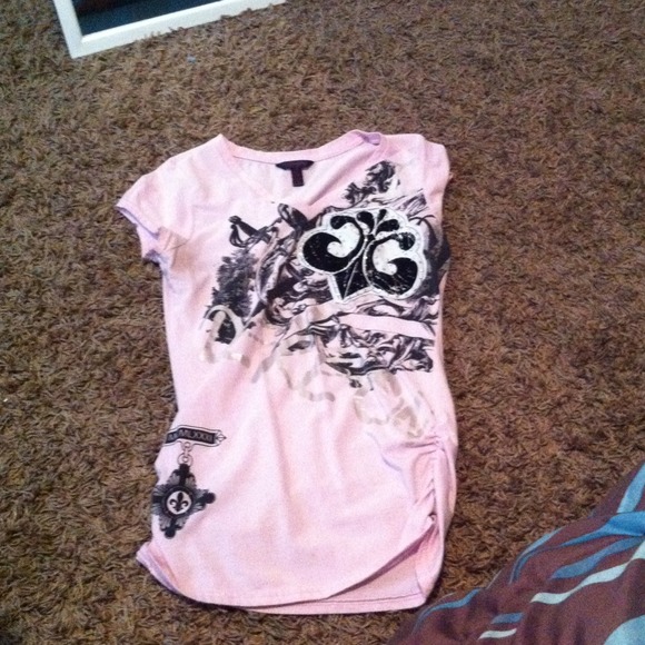 Pink & Black Shirt