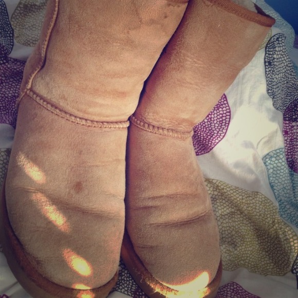 Short chestnut Ugg Australia boots!