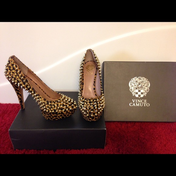 SOLD! Vince Camuto Studded Heels New With Box