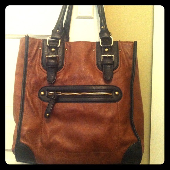 Aldo brown/black satchel