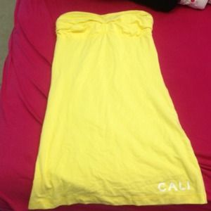 Yellow Hollister dress!