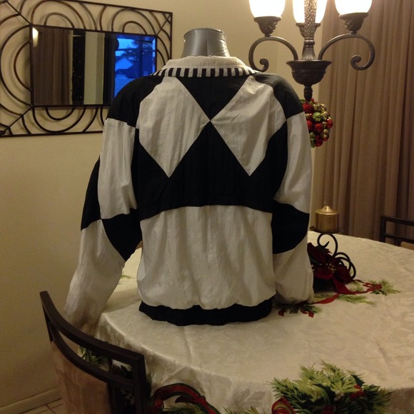 SOLD πHP 1/17 FORENZA BLACK AND WHITE JACKET - Picture 2 of 3