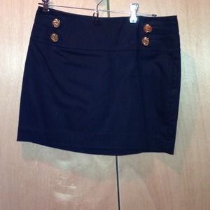 Express black mini skirt
