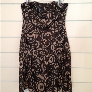 DVD TAM TAM 
Tribal Strapless Mini Dress