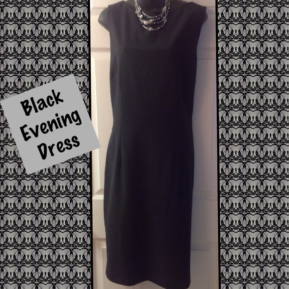 🔴SOLD🔴Liz Claiborne Black Evening Dress