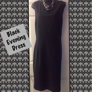 🔴SOLD🔴Liz Claiborne Black Evening Dress