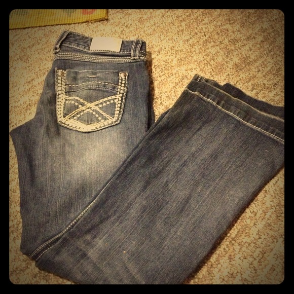Super cute jeans light worn, size 5/6