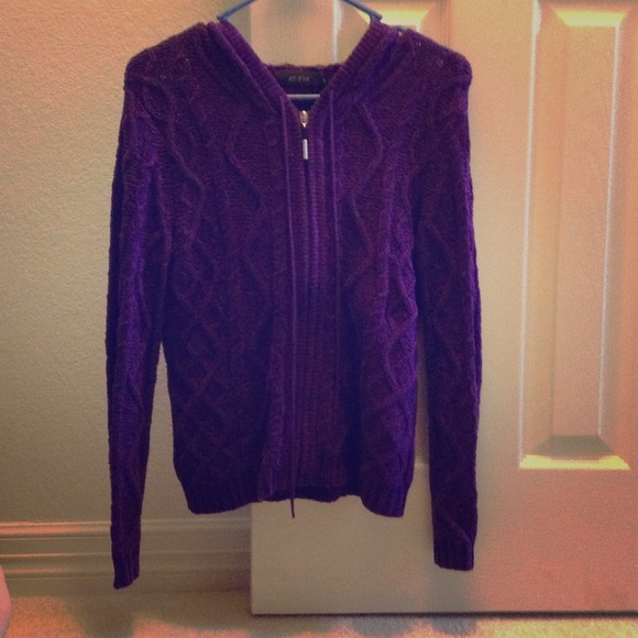Purple sweater