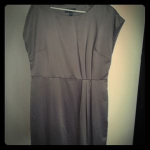 Gray Silk Dress by Mossimo