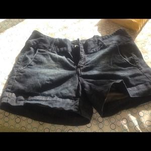 Short denim shorts from Torrid.