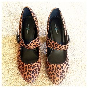 Cheetah Print Heels