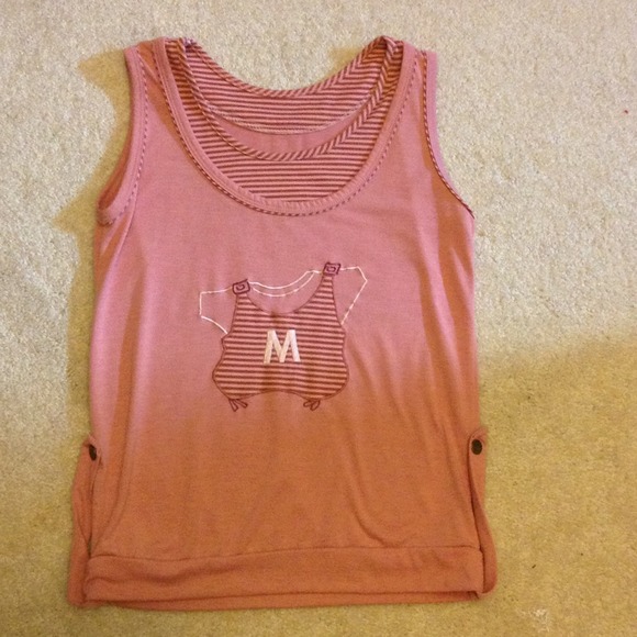 Pink tank top