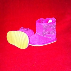 ✨ Adorable Hot Pink Furry Snow Boots ✨