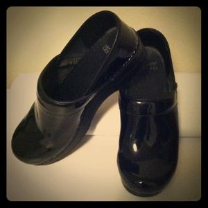 Black Patton Leather Dansko shoes