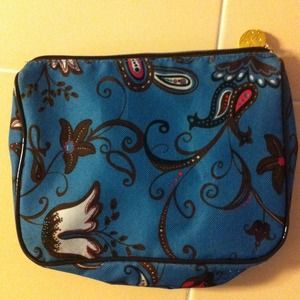 Paisley makeup bag