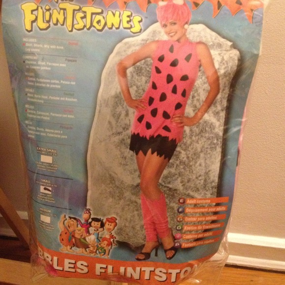 Pebbles Flintstone Halloween Costume!