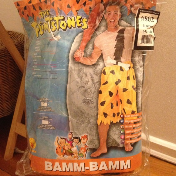 Bam Bam Flinstone Costume