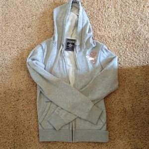 VS PINK Grey Hoodie