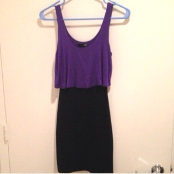 Aqua Color Block Dress - Picture 3 of 3