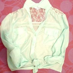 Mint blouse