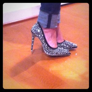 Suede with spikes!!