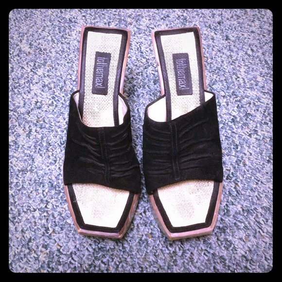 ❗Sale❗Black Wedges