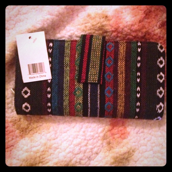 NWT Tribal Boho Wallet