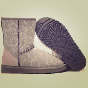 Limited Edition Paisley UGGs - like new!