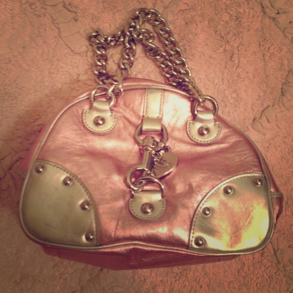 REDUCED NWOT Juicy Couture Handbag Pink and Silver