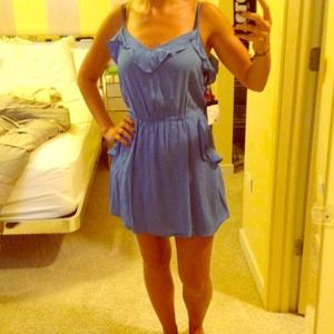 Blue summery dress