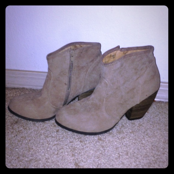 Taupe Ankle Boots