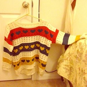 A knit long sleeve we