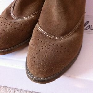 American Eagle Outfitters Shoes - American eagle outfitters brown suede cowboy boots