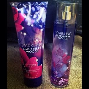 Bath & Body Works body cream and fragrance mist