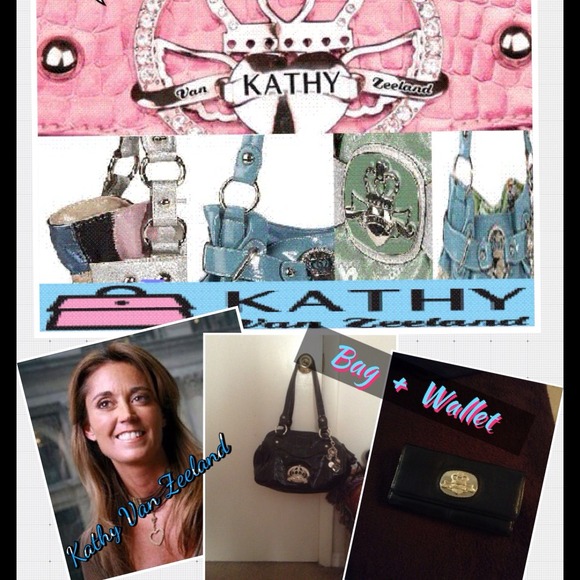 🌟SOLD🌟  Kathy Van Zeeland 🌟SOLD🌟black bag