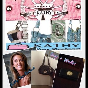 🌟SOLD🌟  Kathy Van Zeeland 🌟SOLD🌟black bag