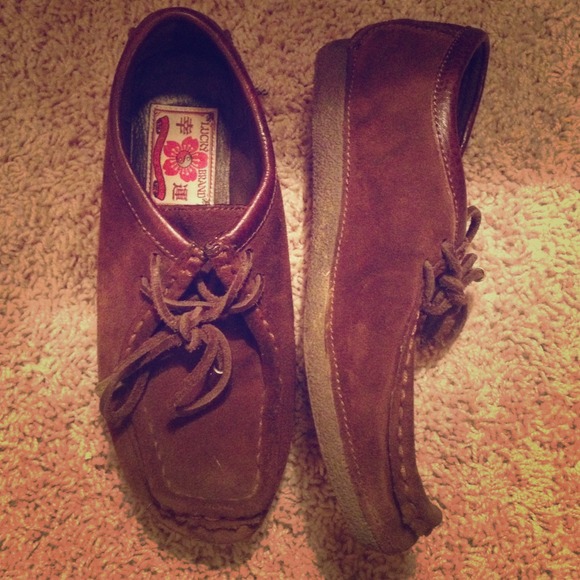 Lucky Brand Brown Wallabees Barely Worn