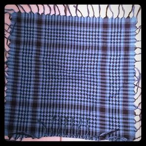Plaid Bandana scarf NWOT