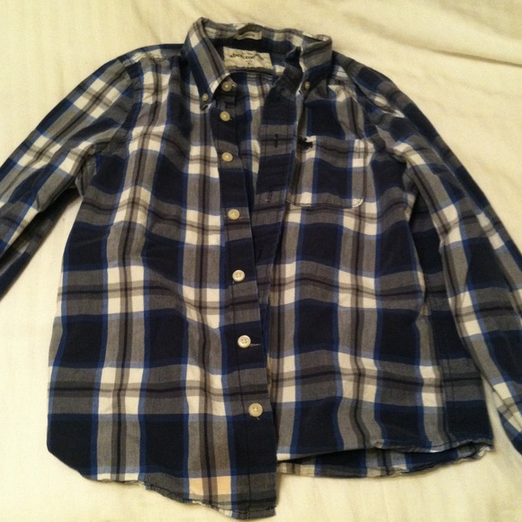 Abercrombie kids dress shirt lg