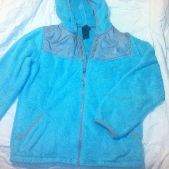 North Face fleece w/ hood