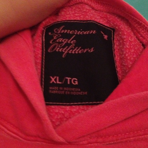 ❌BUNDLED❌XL American Eagle Pink & White Hoodie