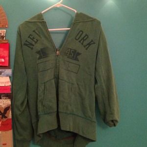 L American Eagle Sweatshirt green
