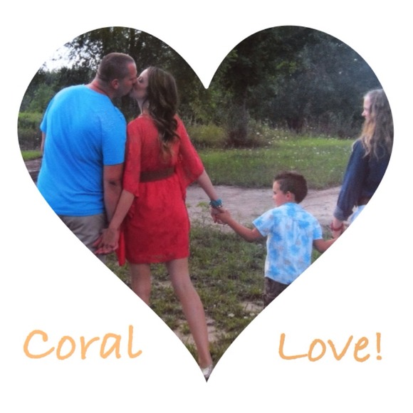 SOLD!  Coral Dress
