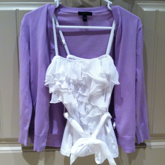 Abercrombie and Fitch Ruffle Cami - Picture 3 of 3