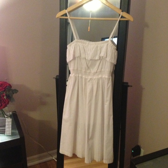Flirty and fun white dress