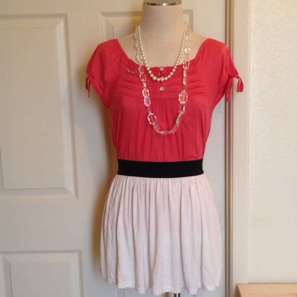 Coral Blouse