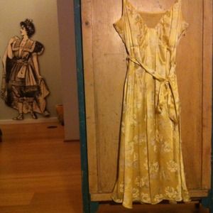 Free people yellow floral dress