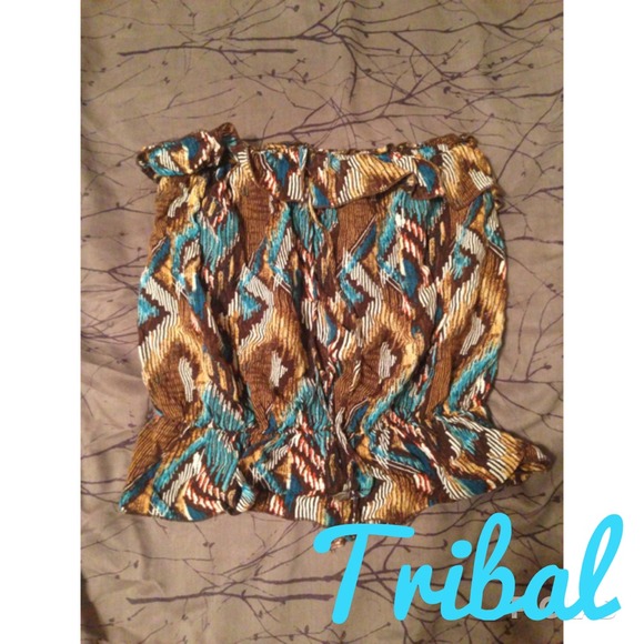 Tribal tube top