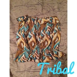 Tribal tube top